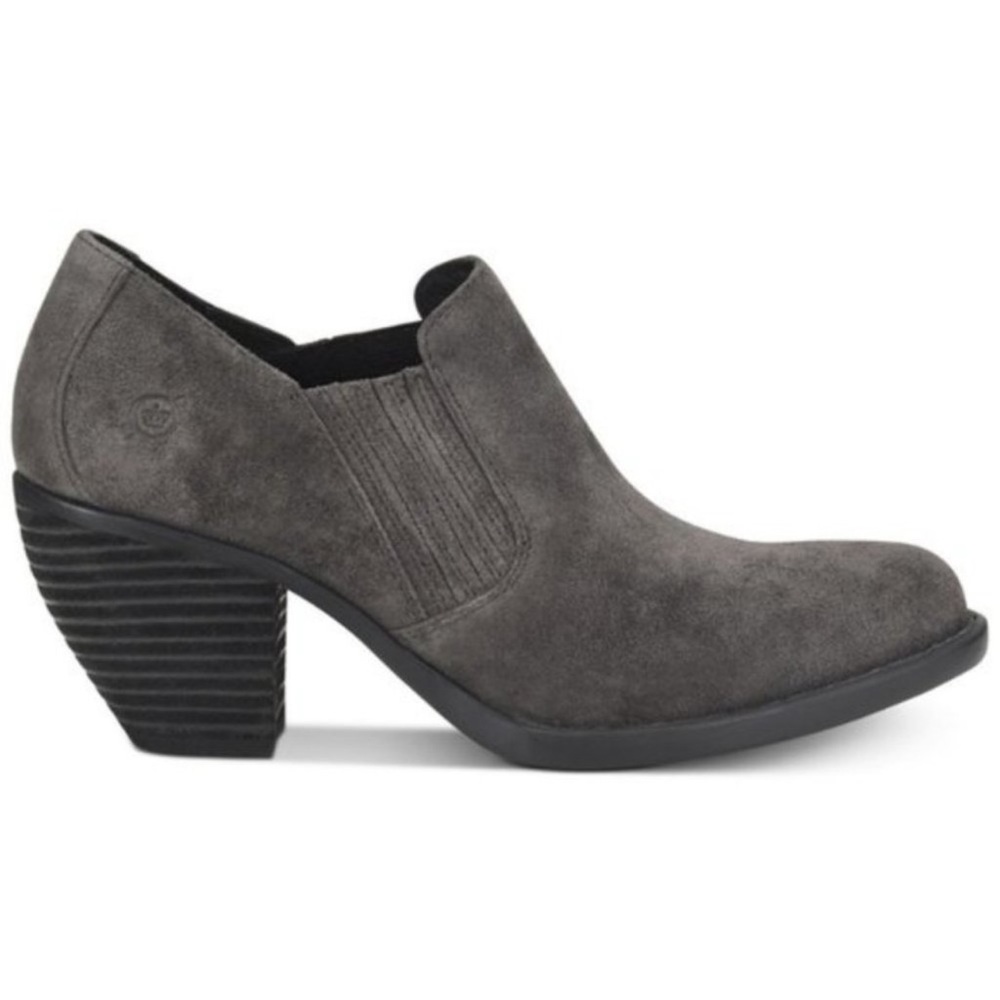 EUC Born dark grey suede Fredrika boots